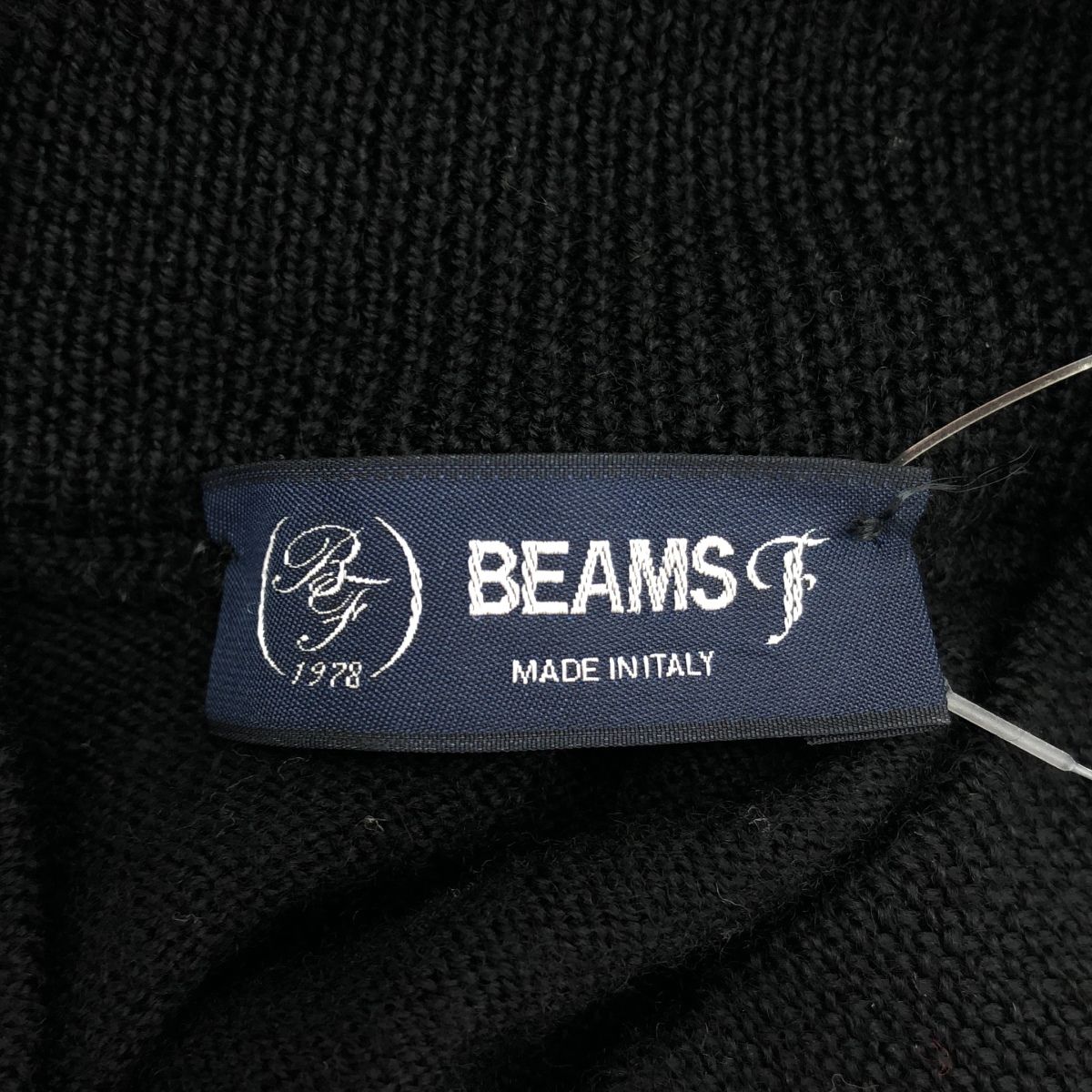 BEAMS F ビームスエフ 21ゲージ モックネックニットセーター 21-15