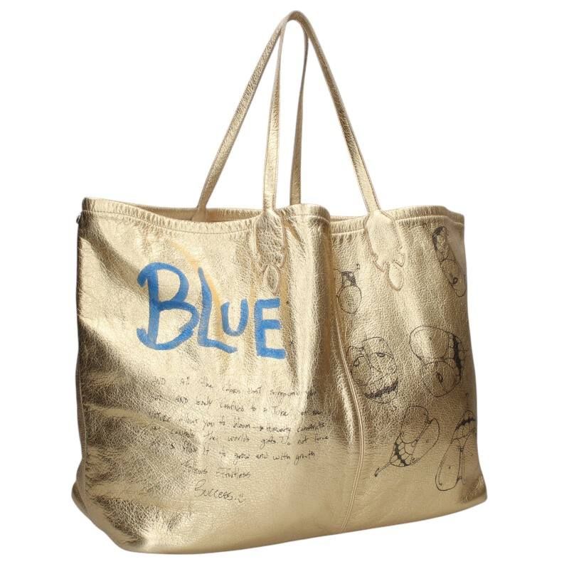 クロムハーツ LUCILLE/ルシール MATTY BOYペイントレザートートバッグ