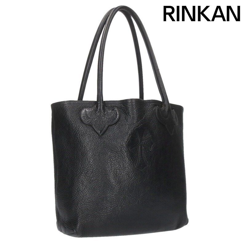 クロムハーツ FS TOTE/FSトート クロスパッチ付きレザートートバッグ