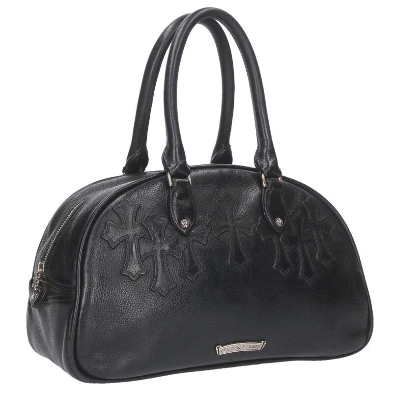 クロムハーツ ジムバッグ CHチャーム付きデストロイレザー GYM クロムハーツ GYM SM ジムバッグ 現行型CHチャーム付きスモールレザー