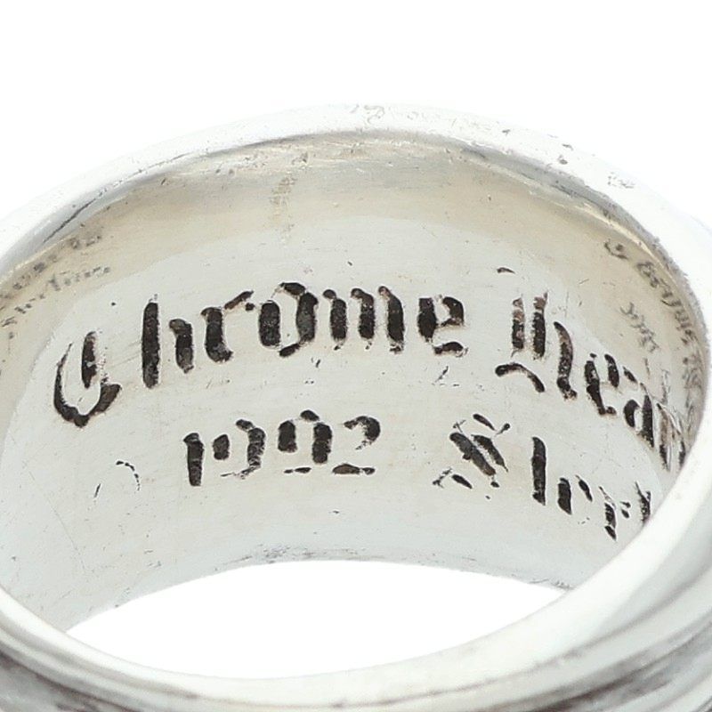 クロムハーツ DAGGER/ダガー オールドシルバーリング メンズ 15号