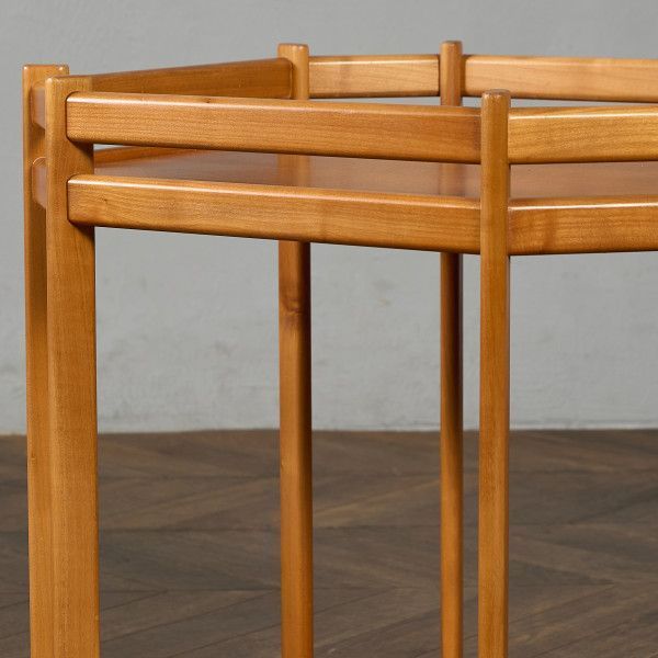 英国 ヴィンテージ サイドテーブル トロリー ワゴン キャスター