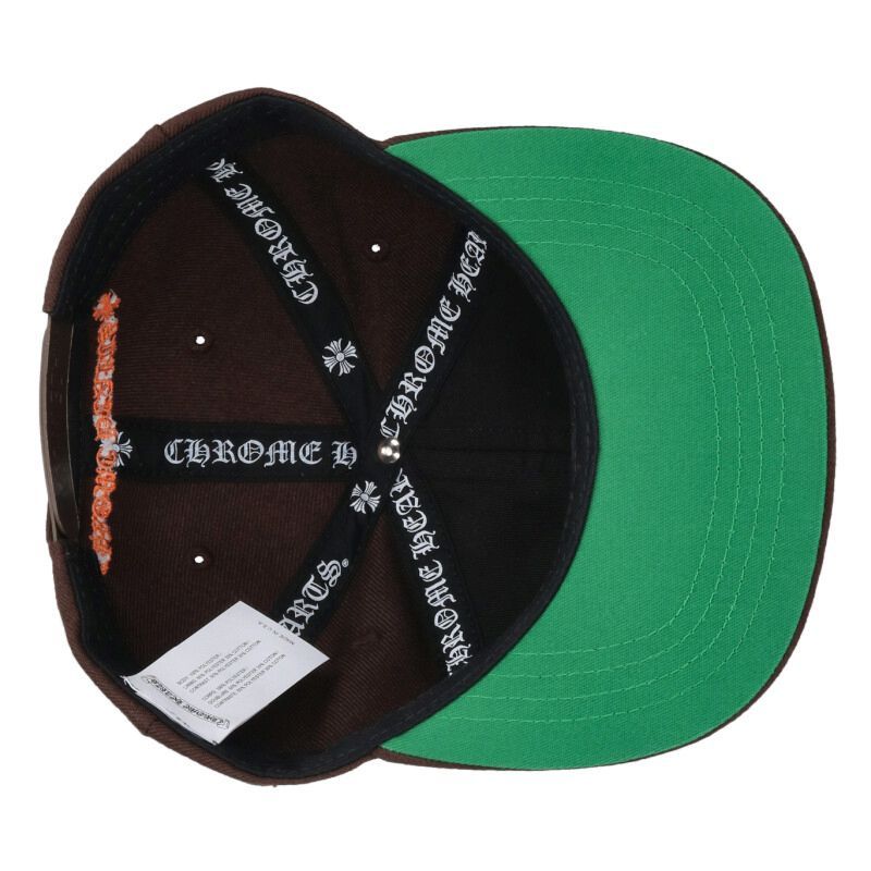 クロムハーツ CH HAT CH刺繍クロスボール付きベースボールキャップ