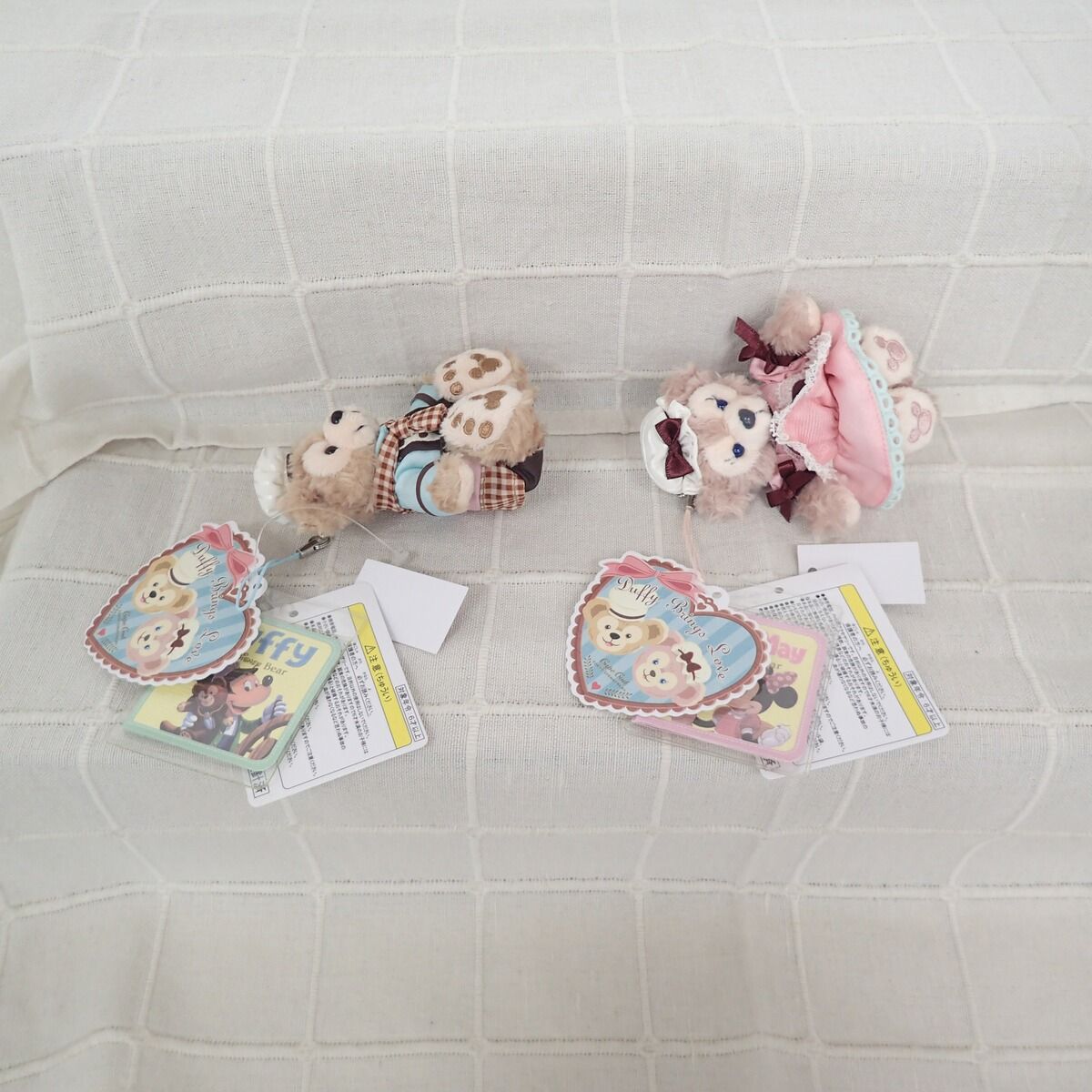 ダッフィー/シェリーメイ ぬいぐるみストラップ スウィートダッフィー