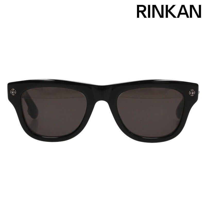 クロムハーツ TRITITSAGAIN CHクロステンプルサングラス メンズ 53□22  