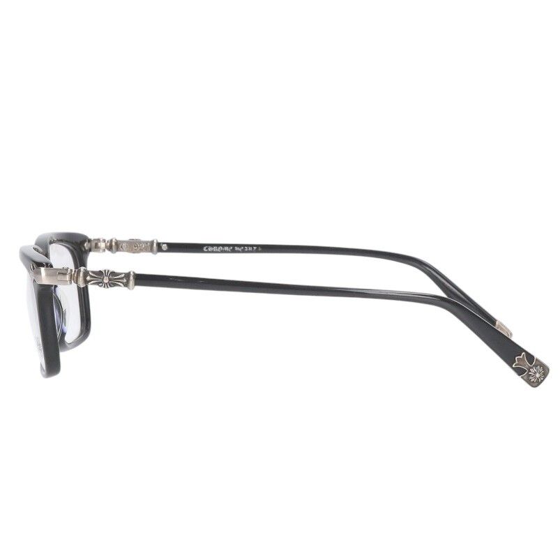 クロムハーツ FUN HATCH クロステンプルスクエアフレーム眼鏡 メンズ  