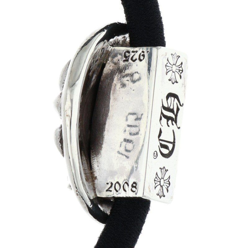 クロムハーツ HAIRBAND/クロスボールボタンヘアゴム シルバーヘアゴム