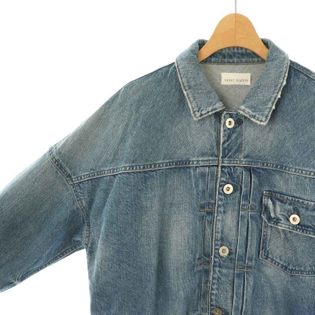 アッパーハイツ upper hights タックデニムジャケット Gジャン 1