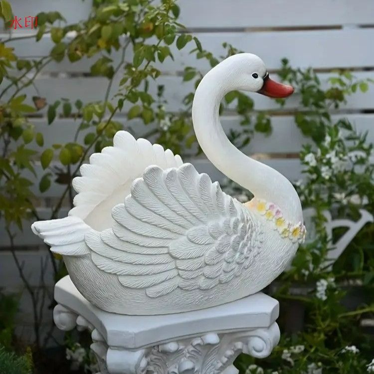 白鳥/プランター/鉢植え/置物/フランス 白鳥/プランター/鉢植え/置物/フランス 白鳥/プランター/鉢植え/置物