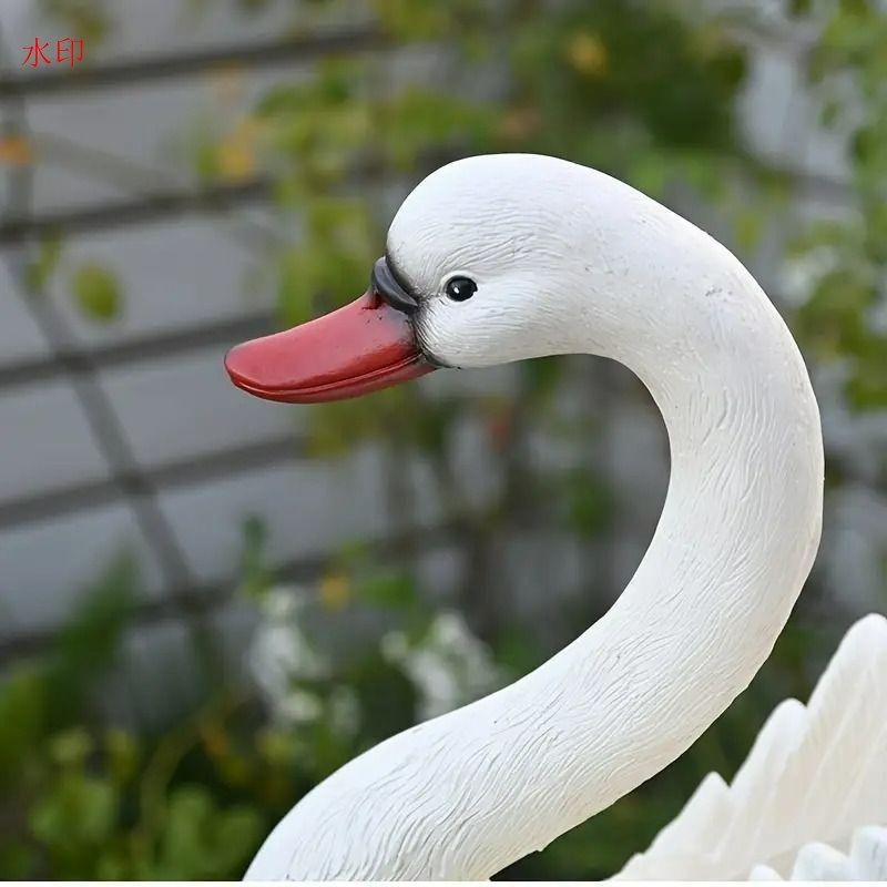 白鳥/プランター/鉢植え/置物/フランス 白鳥/プランター/鉢植え/置物