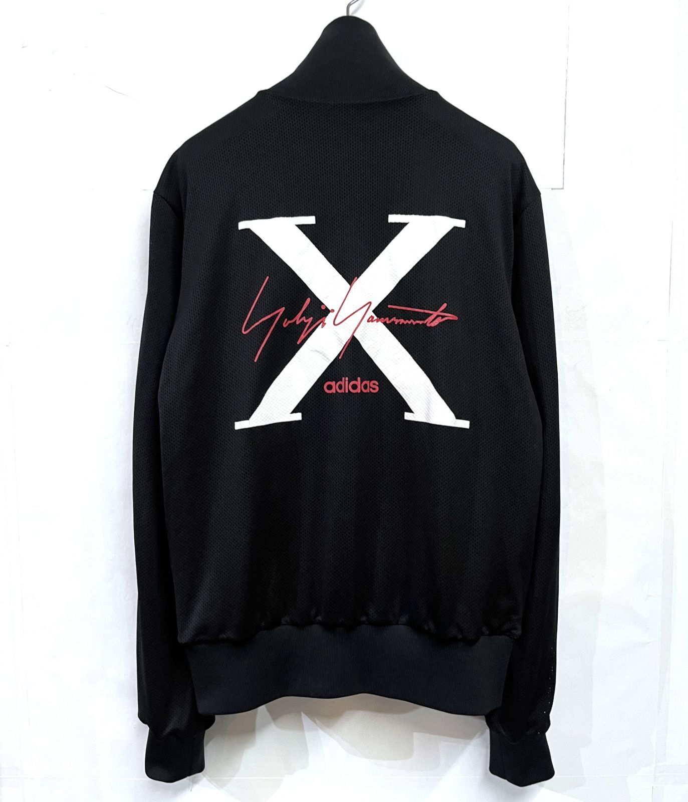 美品 ヨウジヤマモト×アディダス　トラックジャケット ジャージ XL yohji ヨウジヤマモト×アディダス「ベッケンバウアー トラックトップ」新色