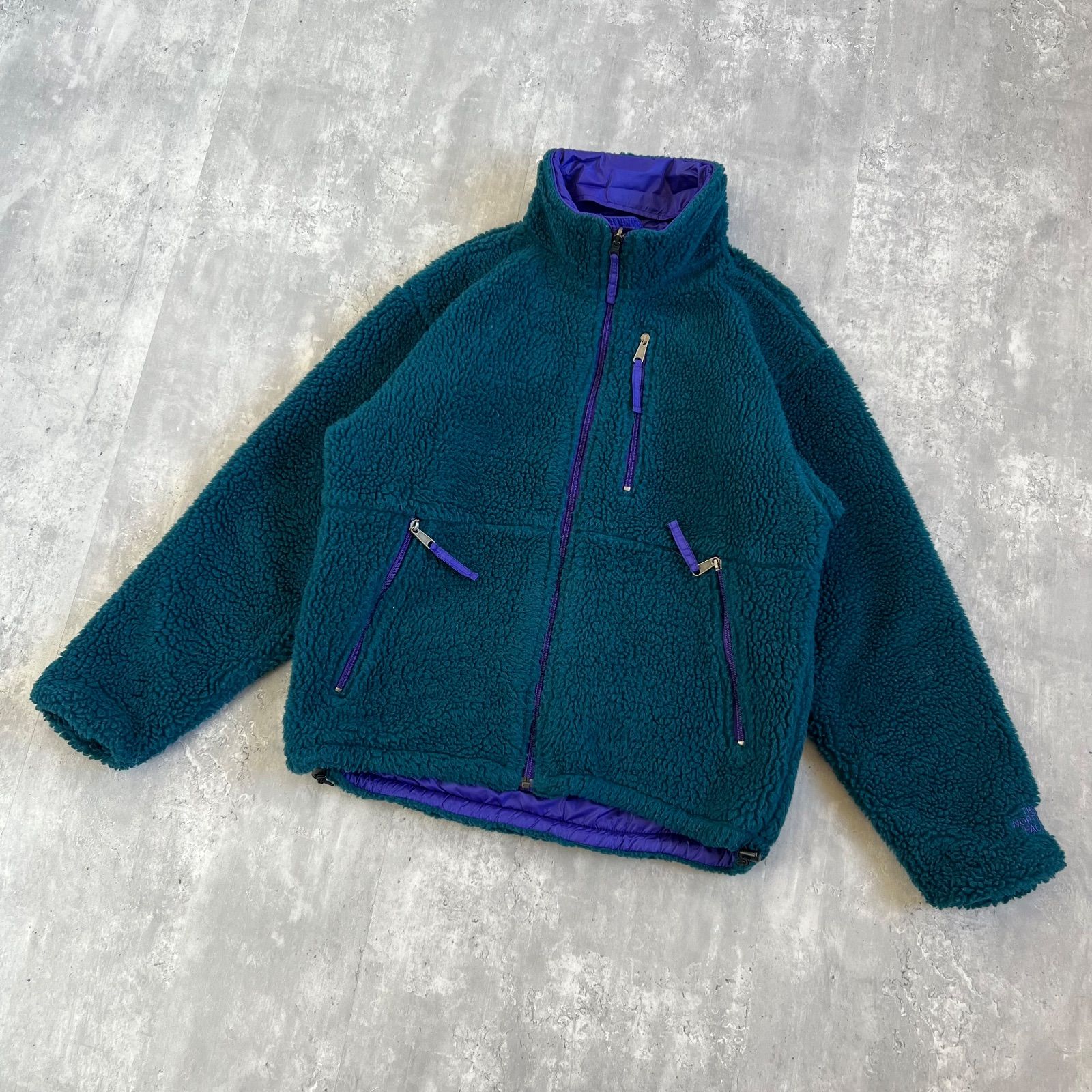 THE NORTH FACE / ザ・ノースフェイス USA製 リバーシブル フリース 
