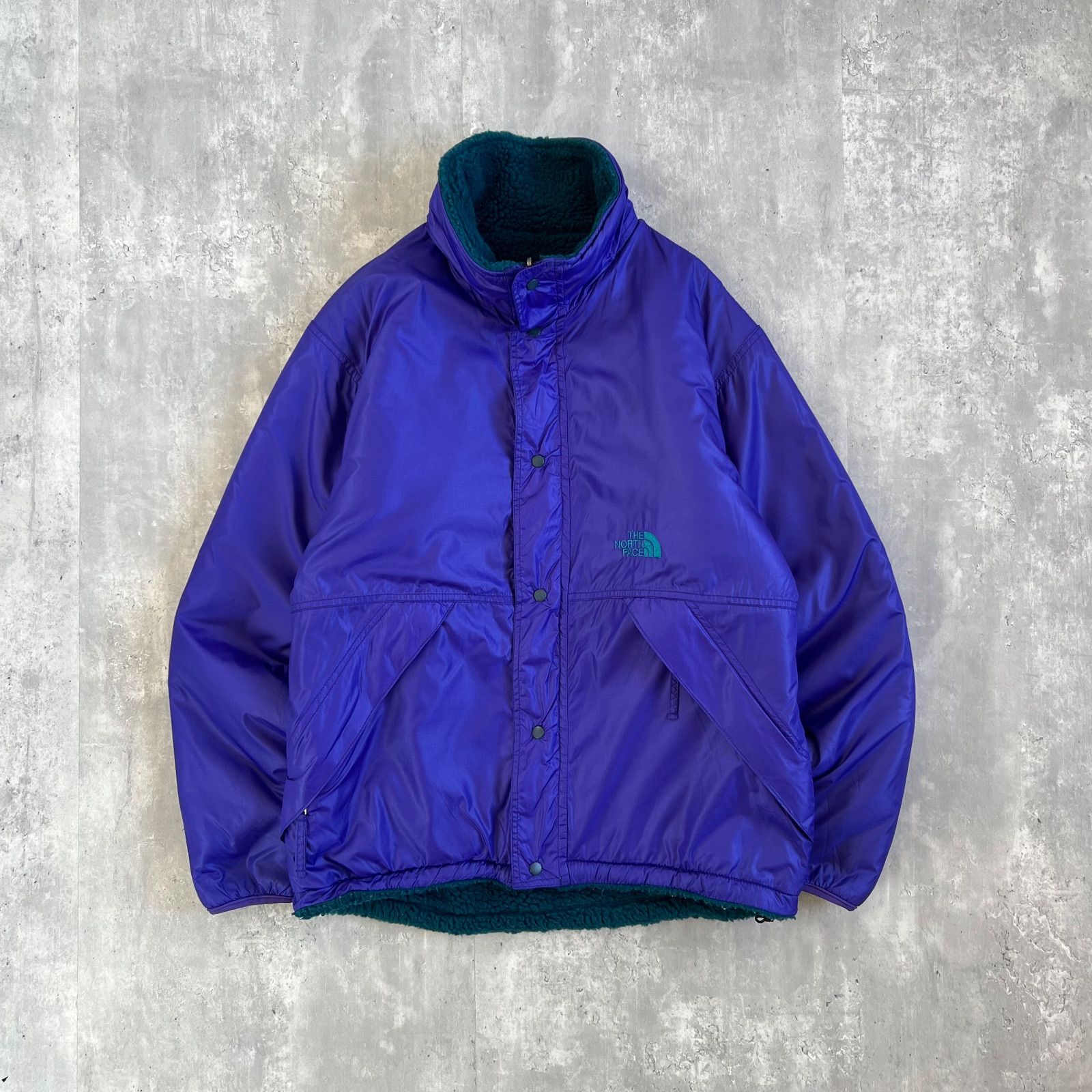 THE NORTH FACE / ザ・ノースフェイス USA製 リバーシブル フリース 