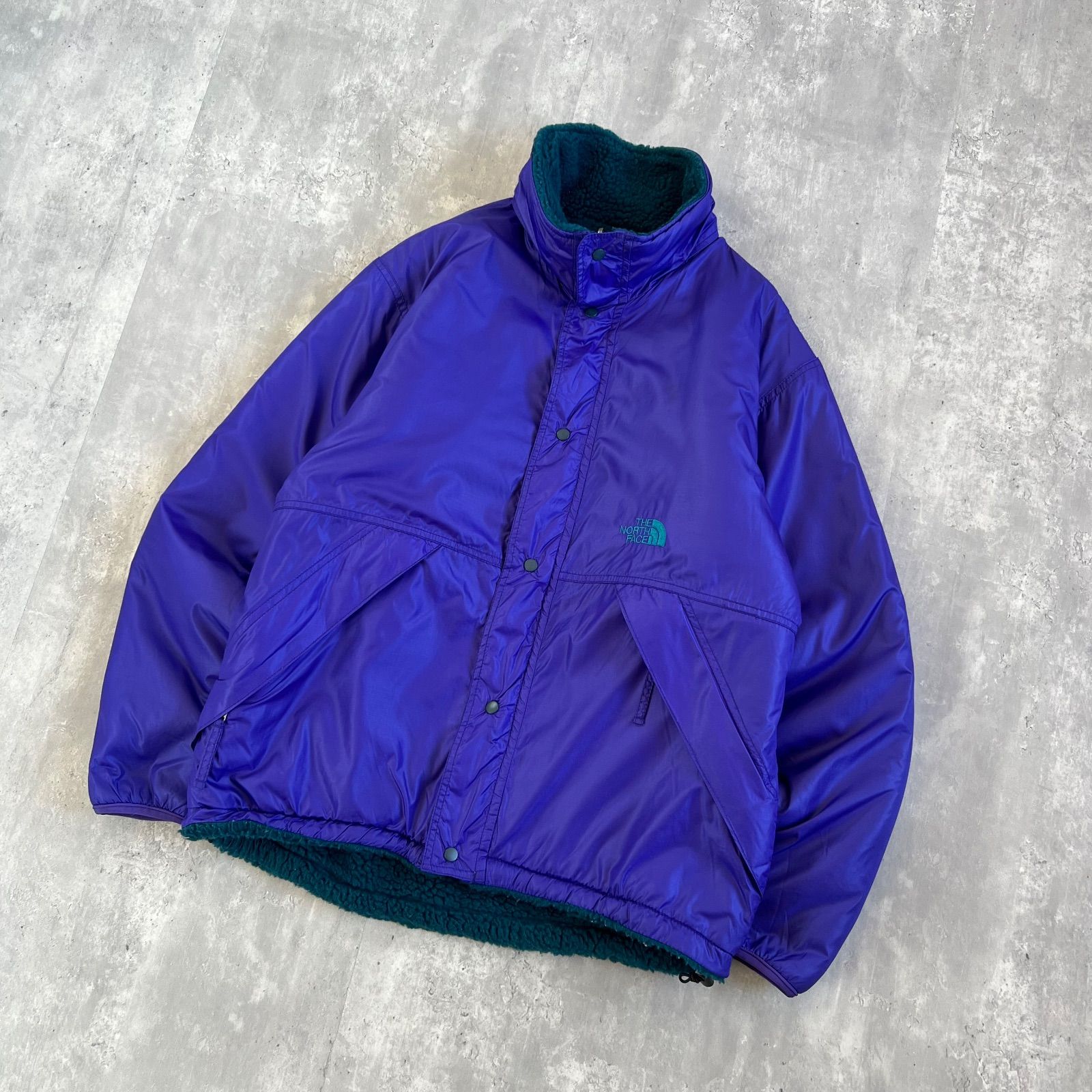 THE NORTH FACE / ザ・ノースフェイス USA製 リバーシブル フリース 