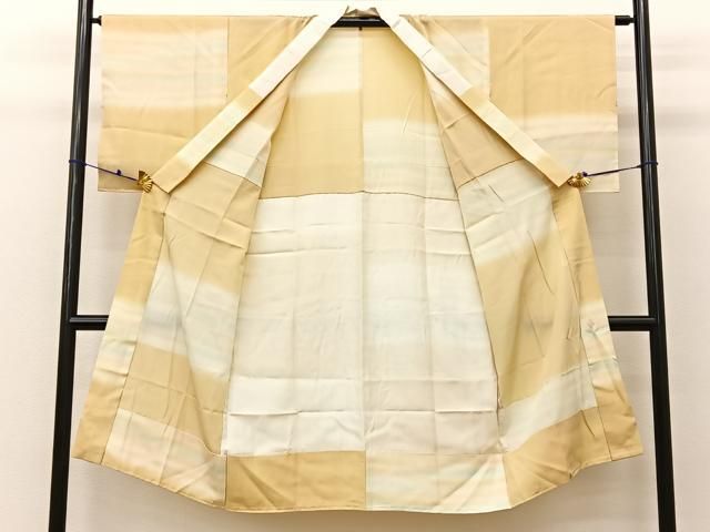 平和屋着物○長襦袢 袷 枝花文 手描き 正絹 逸品 DAAY9241az