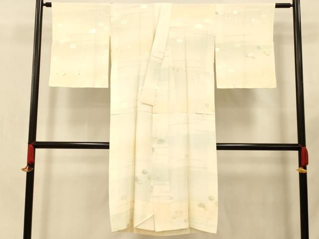 平和屋着物○長襦袢 袷 絞り 斜縞 正絹 逸品 未使用 AABD0825ph 2025年