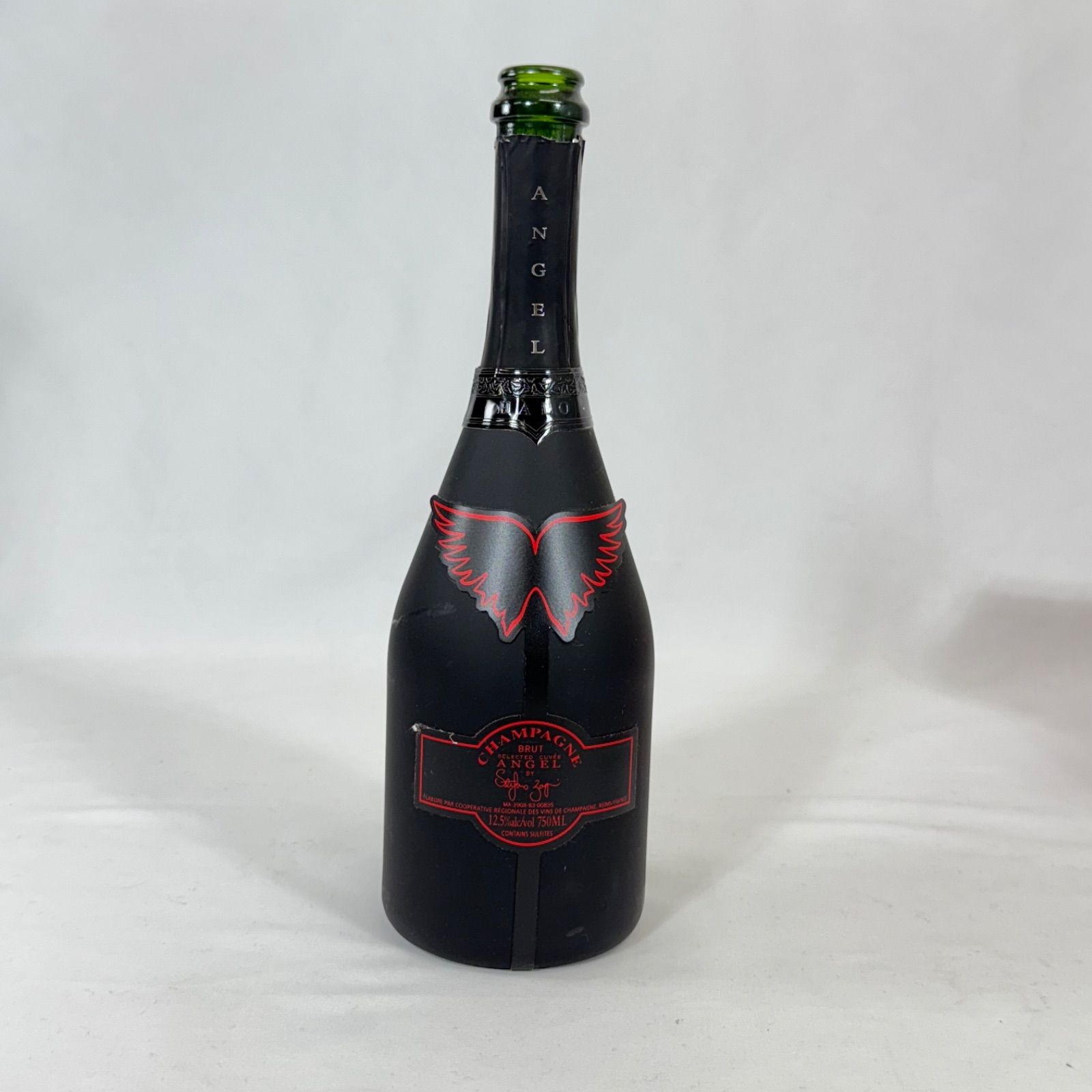 美品】ANGEL エンジェル シャンパン ケース 3個セット 空瓶 レッド