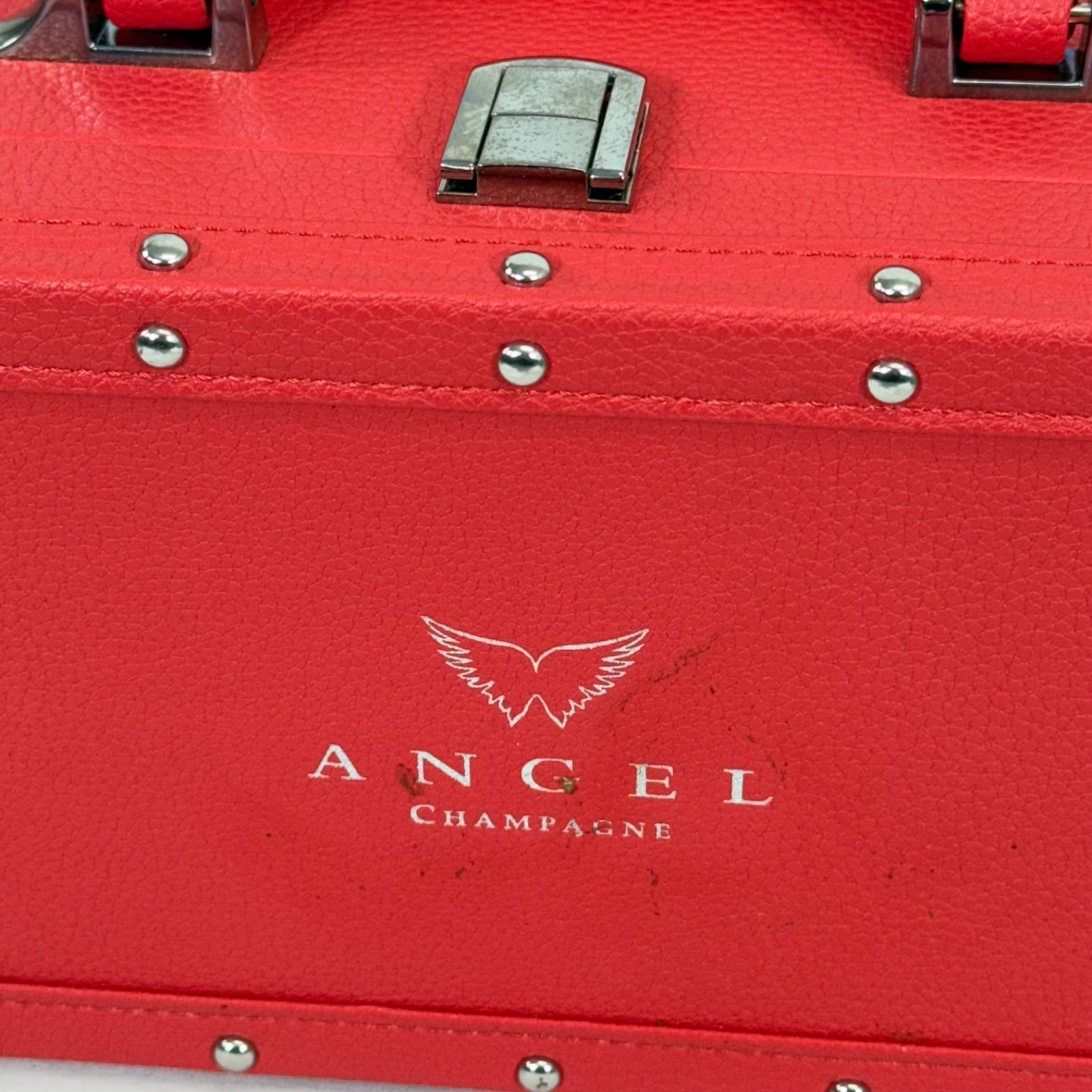 エンジェル (空箱のみ3個) 美品】ANGEL エンジェル シャンパン ケース 3個セット 空瓶 レッド