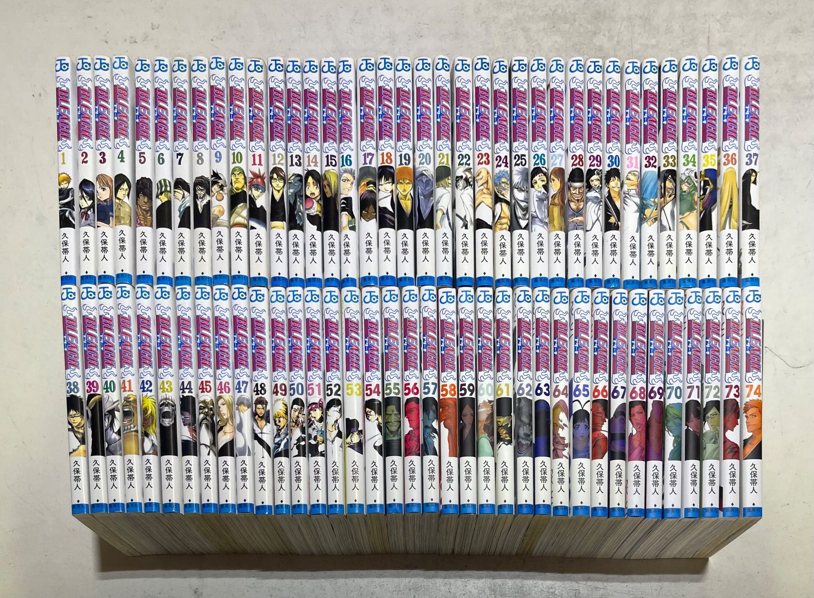 BLEACH -ブリーチ- コミック 全74巻完結セット+おまけ付き！ 久保帯人