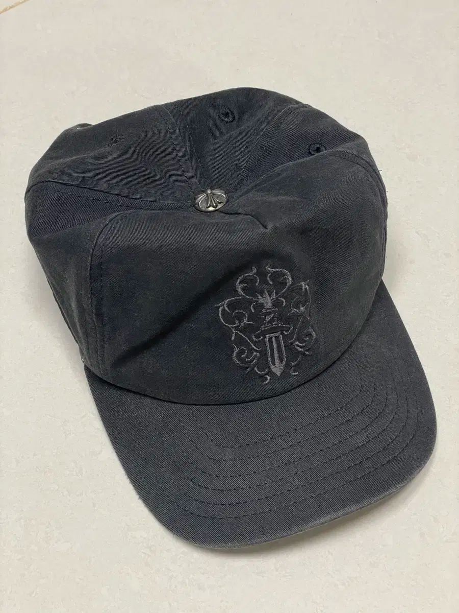 90s CHROME HEARTS クロムハーツ ダガー ベースボールキャップ 帽子