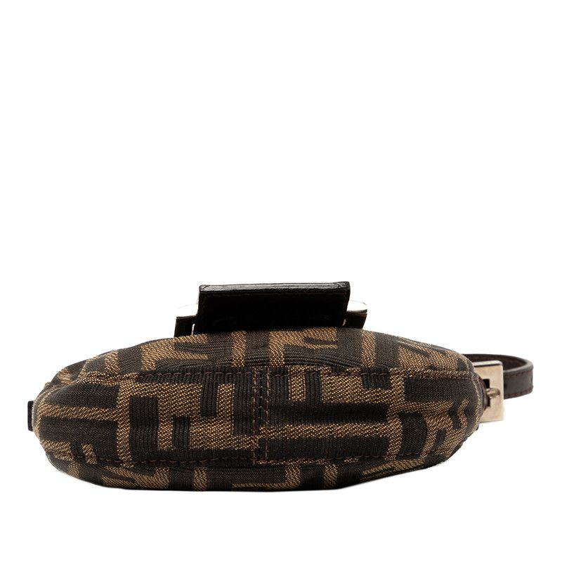 フェンディ ズッカ ミニクロワッサン ミニポーチ ハンドバッグ 26673