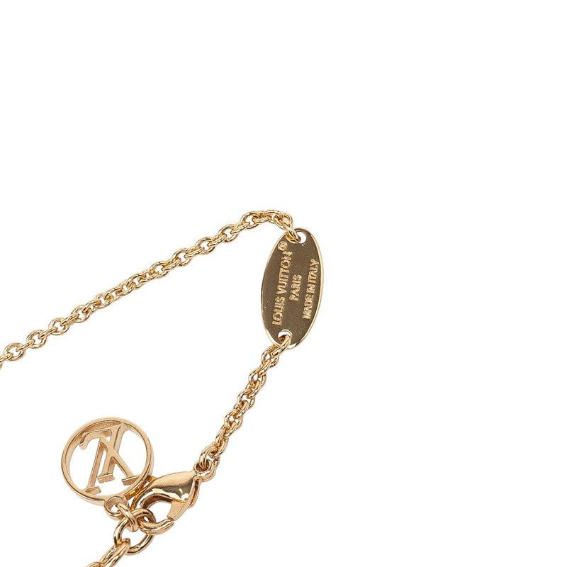 LOUIS VUITTON ネックレス 金メッキ Louis Vuitton x Nigo Squared Necklace ゴールド ネックレス (Louis