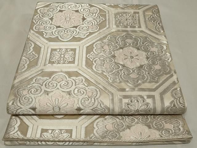 ご確認用✨服部織物✨白鳥緞子✨六通袋帯 ご確認用✨服部織物✨白鳥緞子✨六通袋帯 ご確認用✨服部織物✨白鳥