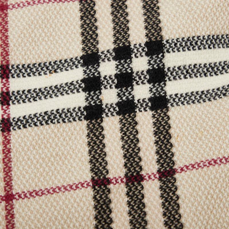 バーバリー ノバチェック スカート 小売 サイズ38 ベージュ ウール