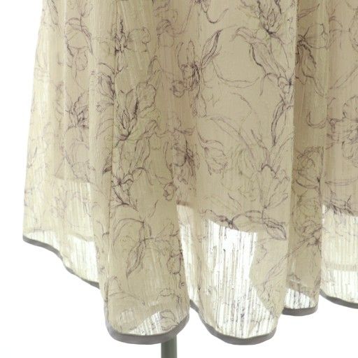 アプワイザーリッシェ Apuweiser-riche 24SS ラインフラワーパイピング