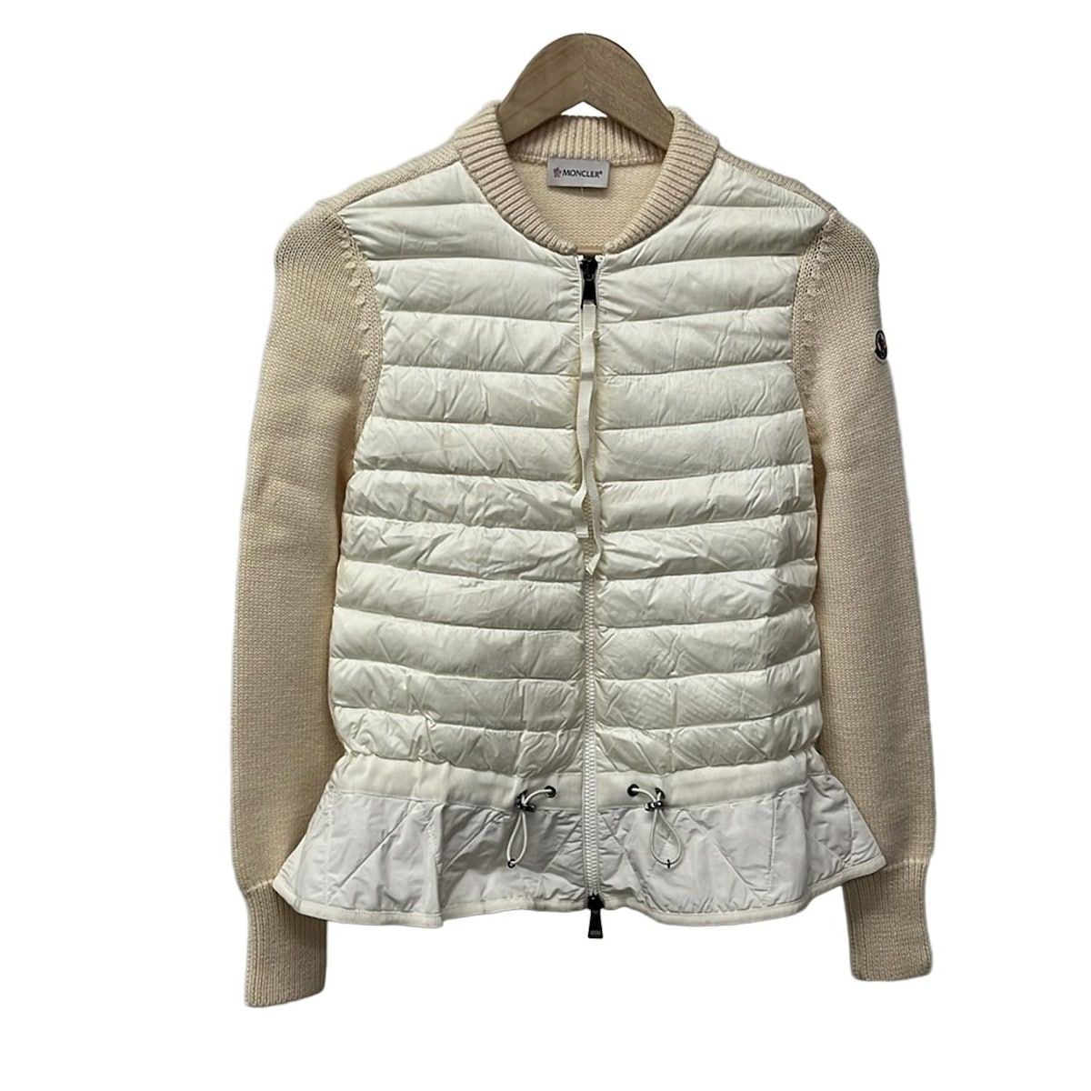 希少Lサイズ　モンクレール　マグリオーネトリコットカーディガン　ダウン　ニット 中古・古着通販】MONCLER (モンクレール) MAGLIONE TRICOT CARDIGAN