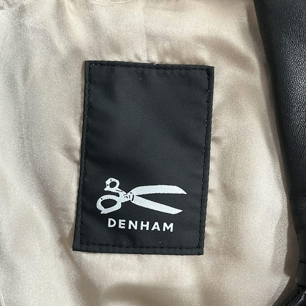 DENHAM(デンハム) ライダースジャケット サイズS メンズ - 黒 長袖  