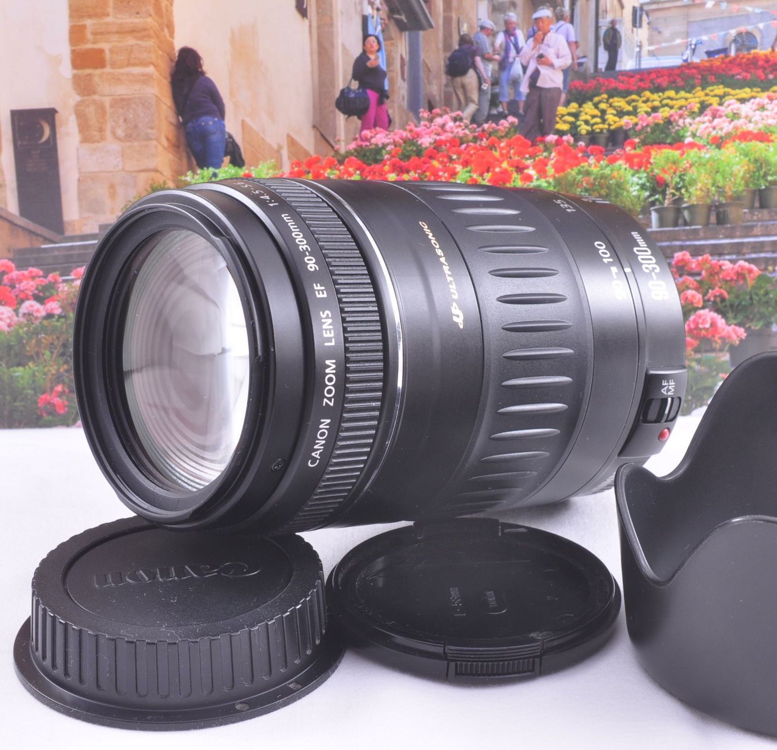 Canon EF 90-300mm F4.5-5.6 USM 望遠ズームレンズ EOS一眼レフ対応