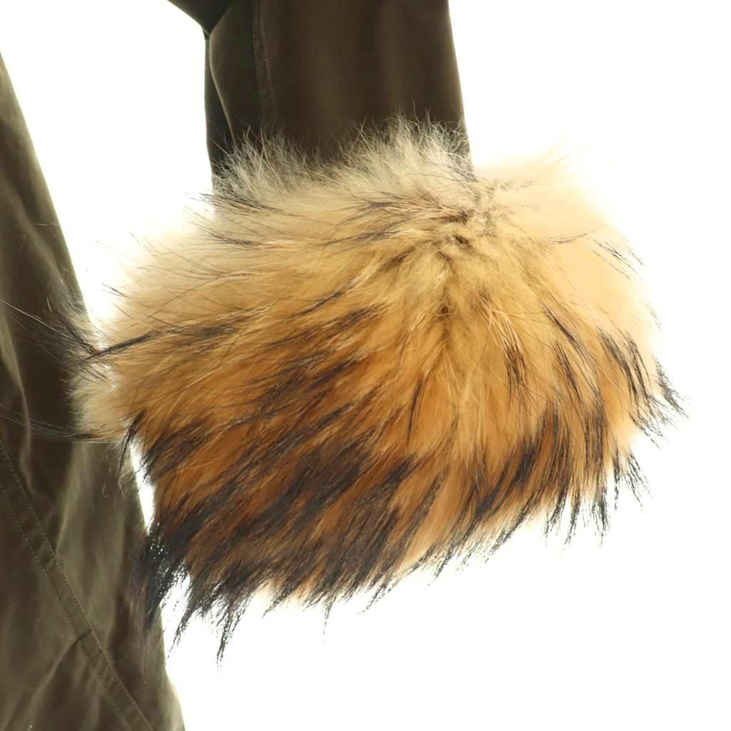 リチウムファム LITHIUM FEMME モッズコート アウター ラクーンファー