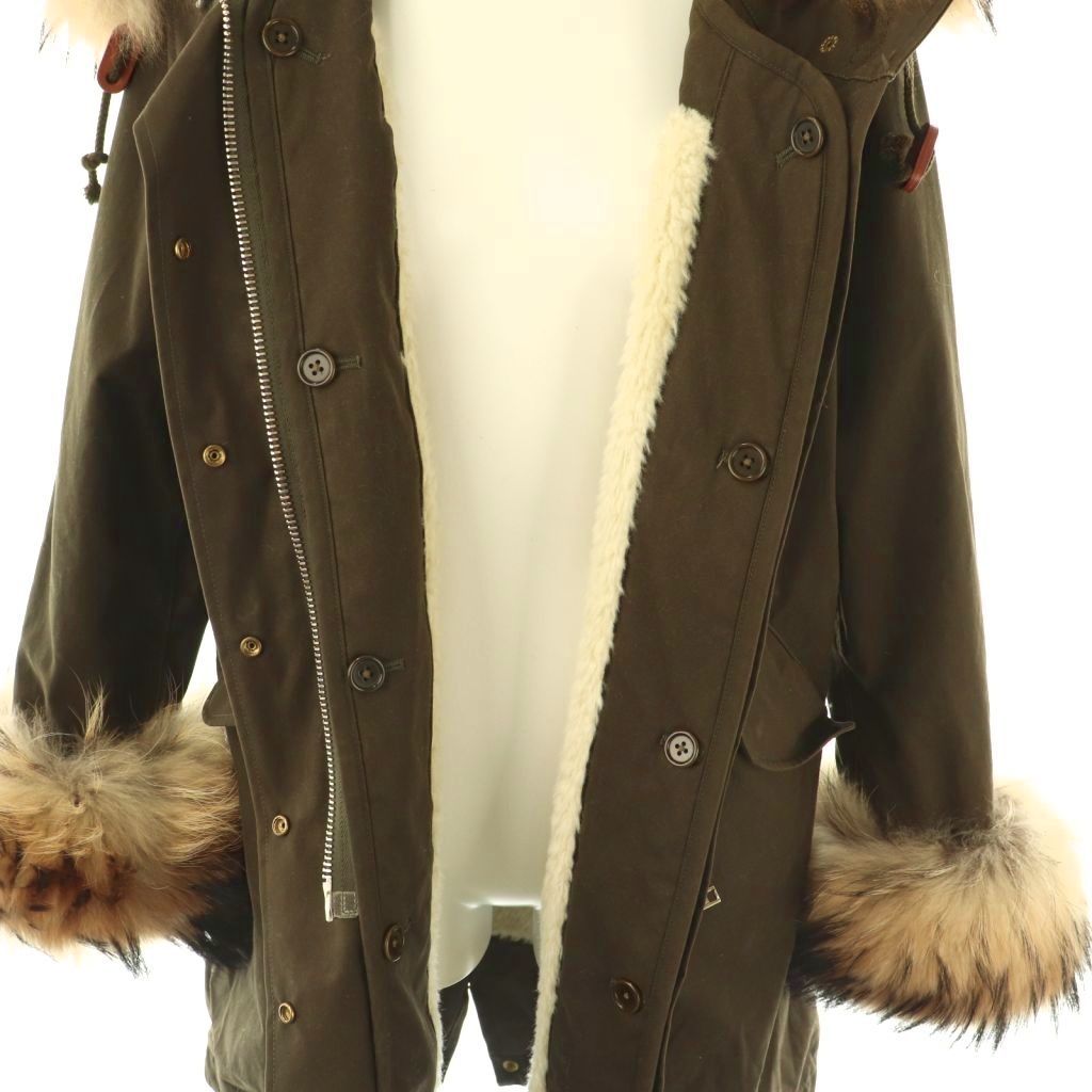 リチウムファム  モッズコート リチウムファム LITHIUM FEMME モッズコート アウター ラクーンファー