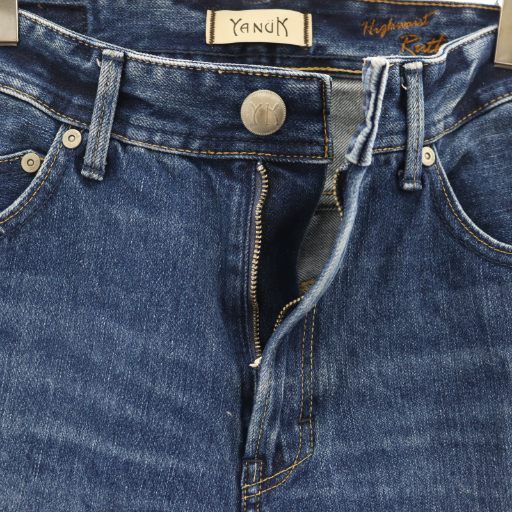 ヤヌーク YANUK ハイウエスト RUTH デニムパンツ ジーンズ インディゴ