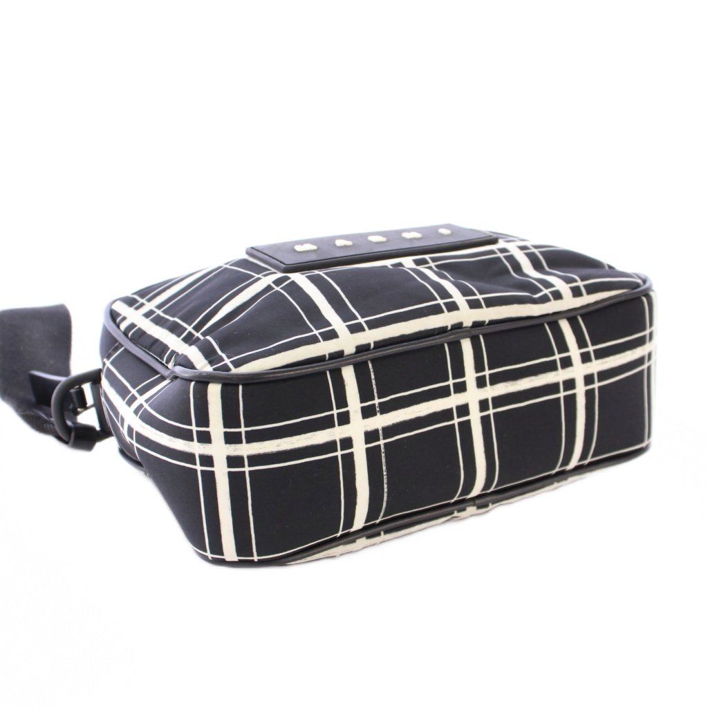 マルニ MARNI camera bag black check カメラバッグ ブラックチェック