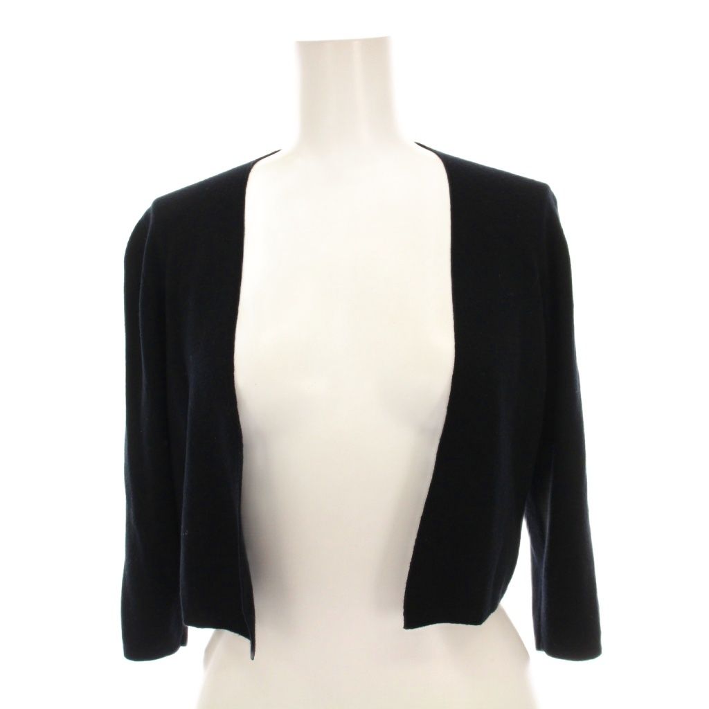 タグ付 YOKO CHAN カーディガン ボレロ ブラック ヨーコチャン タグ付