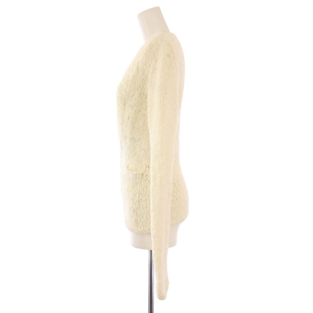 CHANEL ホワイトモヘヤニット　38 CHANEL ホワイトモヘヤニット 38 渋谷並木橋店】2024年春夏 CHANEL