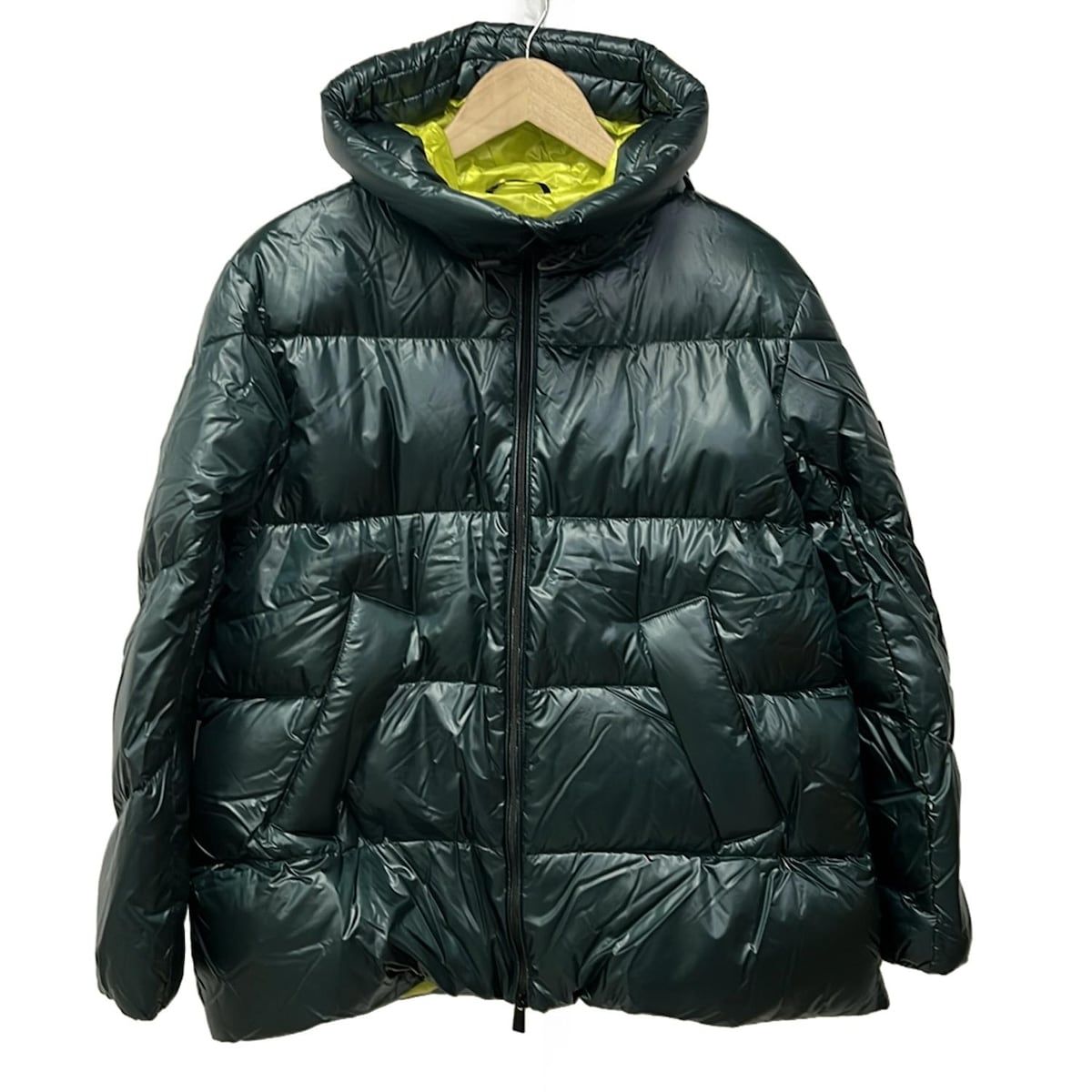 美品 TATRAS ダウンジャケット ダークグリーン サイズL 中古・古着通販】TATRAS (タトラス) ダウンジャケット グリーン サイズ