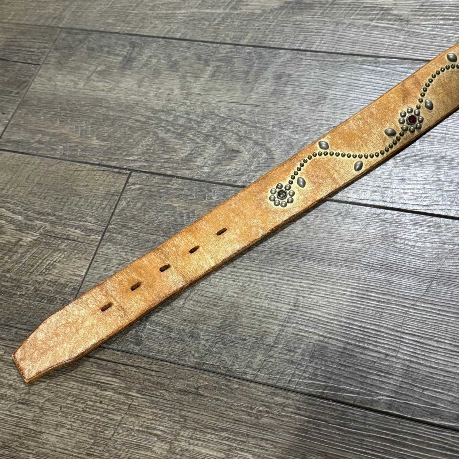 HYSTERIC GLAMOUR BALTAZAR スタッズ レザーベルト ヒステリック