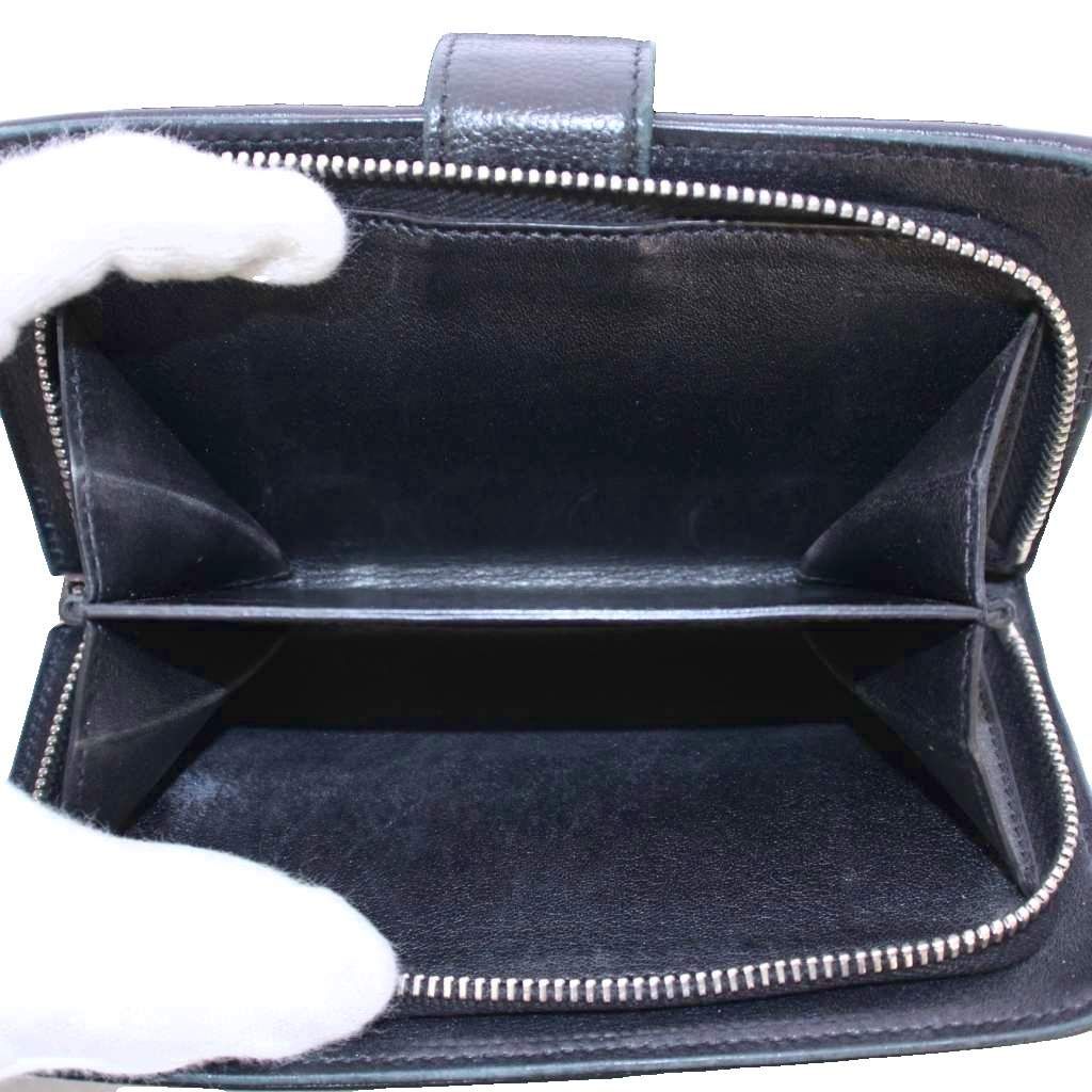 シャネル CHANEL セブルガライン ココマーク キャビアスキン 二つ折り