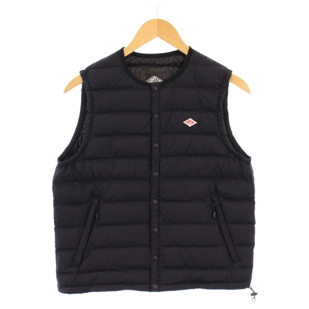 DANTON ダウンベスト ブラック DANTON ブラック ダウンベスト S - メルカリ