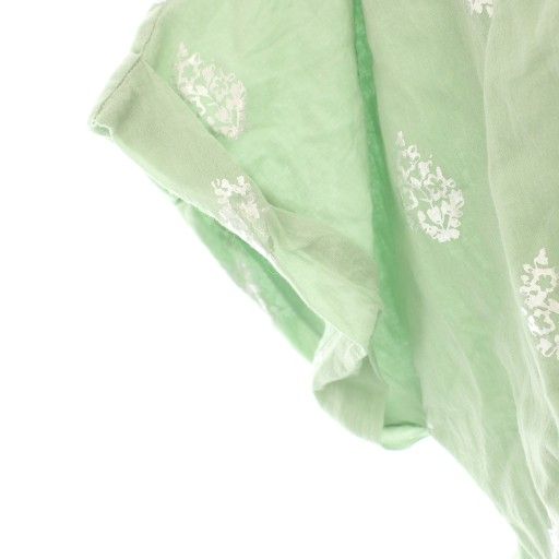 ヌキテパ NE QUITTEZ PAS! 24SS コットンボイルホイルフラワープリント