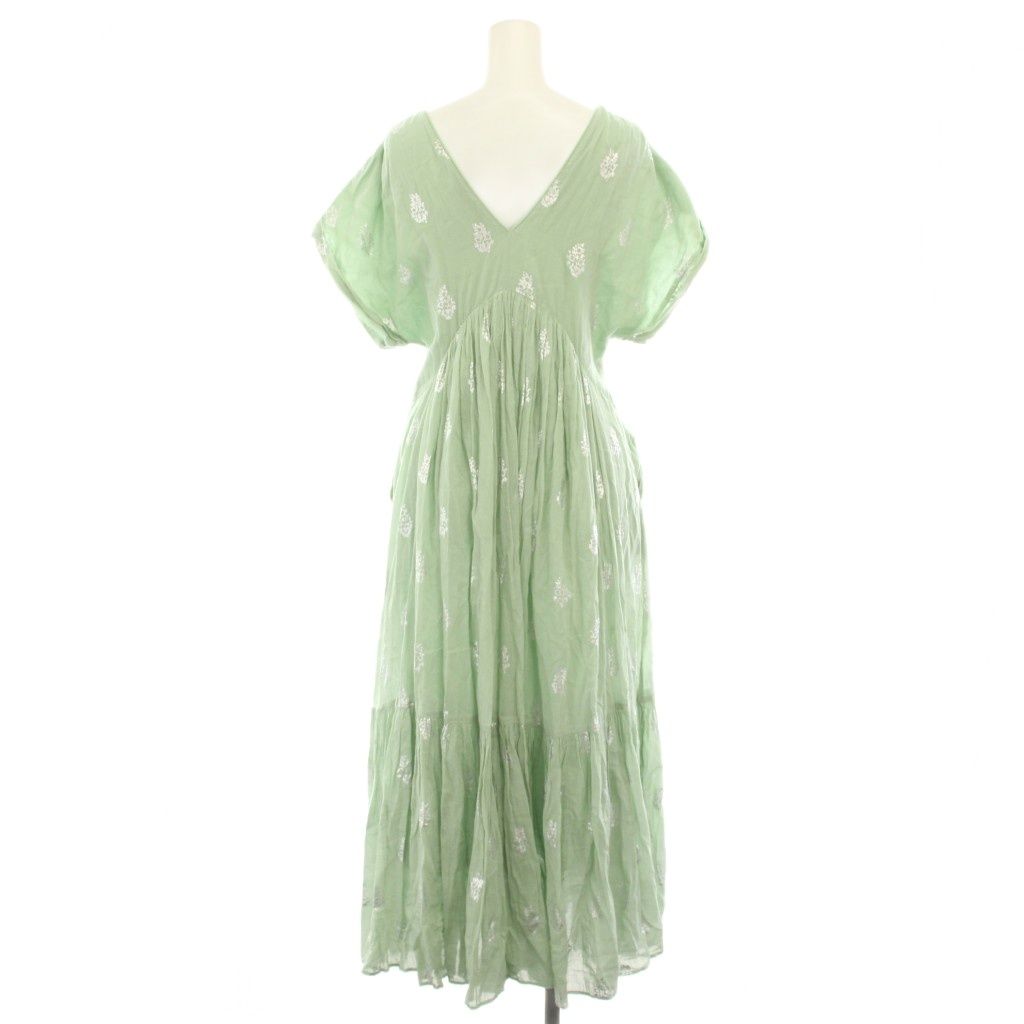 ヌキテパ NE QUITTEZ PAS! 24SS コットンボイルホイルフラワープリント