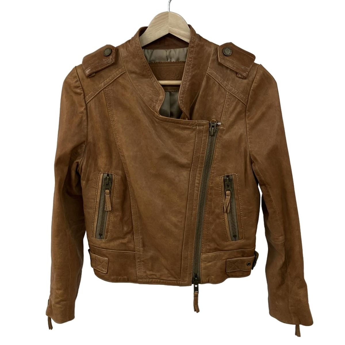 専用商品 グレースコンチネンタル ラムレザー 本革 ライダース