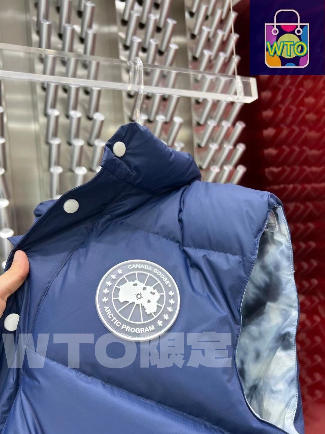 今日特価】CANADA GOOSE カナダグース ダウンベスト - アイスブルー