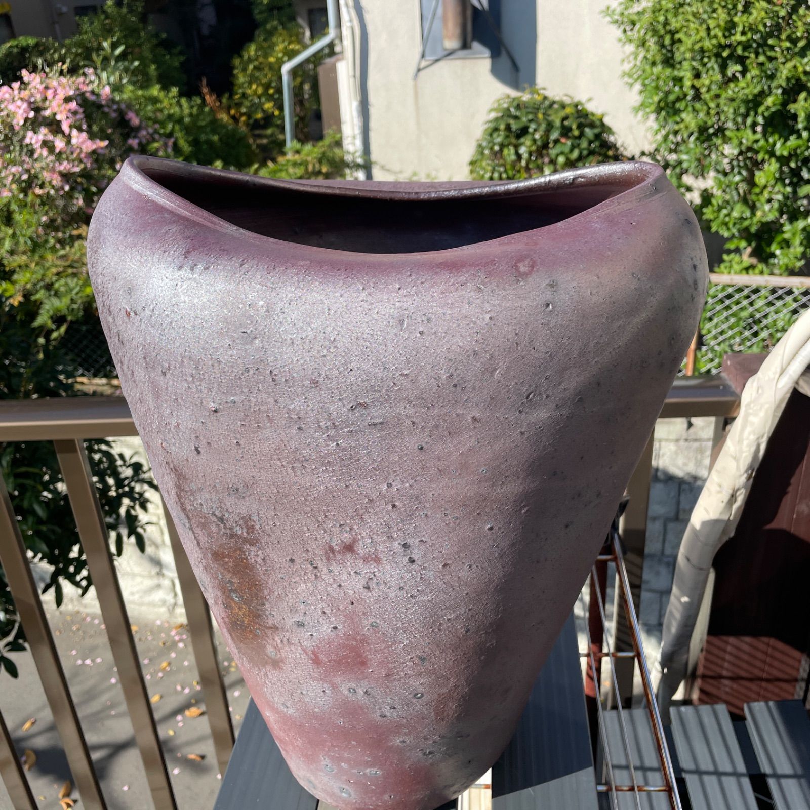 傘立て 陶器傘立て 和風傘立て 傘入れ 壷　29×35×43 傘立て 陶器 かさたて 傘たて スタンド 傘入れ 高さ48cm 玄関 置き物