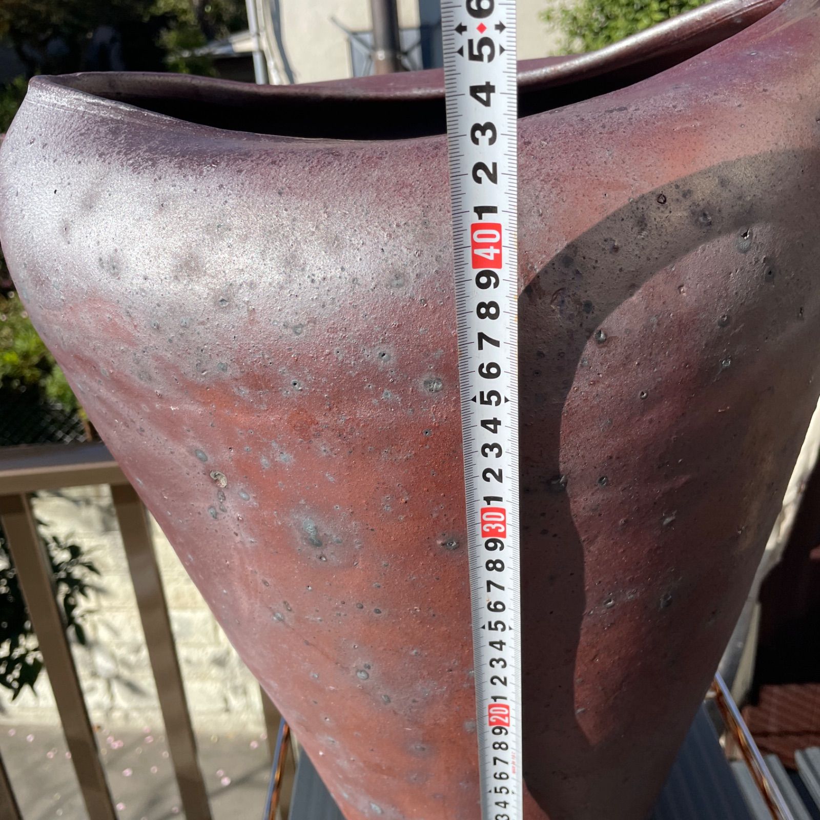 傘立て 陶器傘立て 和風傘立て 傘入れ 壷 29×35×43