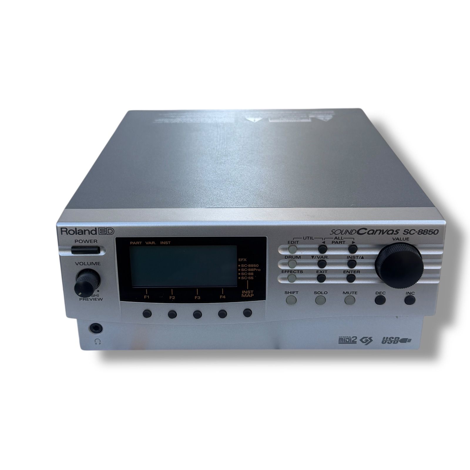 本体美品、動作品】Roland SC-8850 Sound Canvas —ランド サウンド