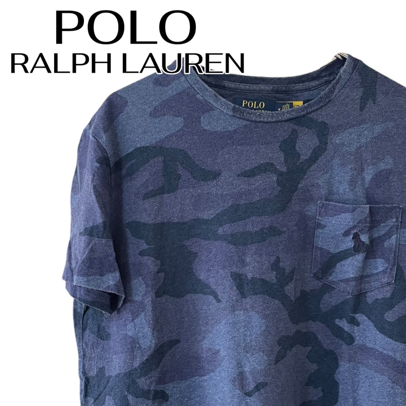 POLO RALPH LAUREN ポロラルフローレン ネイビー 迷彩柄